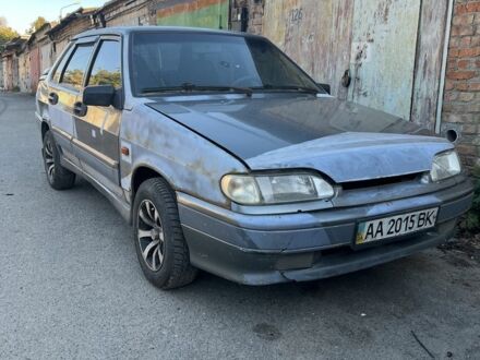 Серый ВАЗ 2115 Самара, объемом двигателя 1.5 л и пробегом 280 тыс. км за 750 $, фото 1 на Automoto.ua