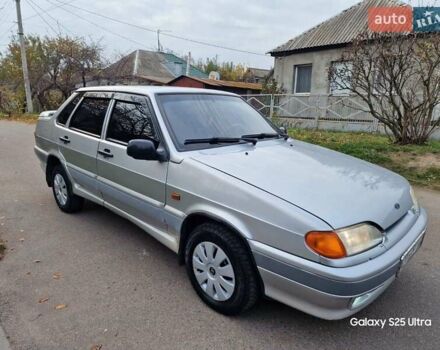 Серый ВАЗ 2115 Самара, объемом двигателя 1.6 л и пробегом 170 тыс. км за 2150 $, фото 1 на Automoto.ua