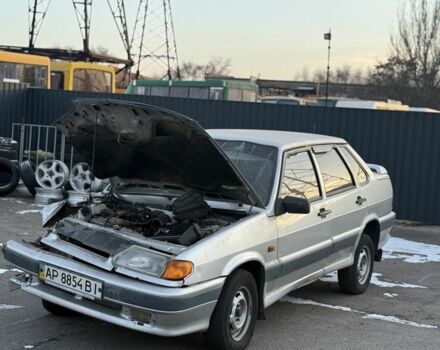 Серый ВАЗ 2115 Самара, объемом двигателя 1.6 л и пробегом 170 тыс. км за 600 $, фото 1 на Automoto.ua