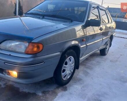 Сірий ВАЗ 2115 Самара, об'ємом двигуна 1.6 л та пробігом 137 тис. км за 2500 $, фото 1 на Automoto.ua