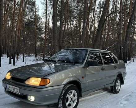 Серый ВАЗ 2115 Самара, объемом двигателя 1.6 л и пробегом 220 тыс. км за 1900 $, фото 1 на Automoto.ua