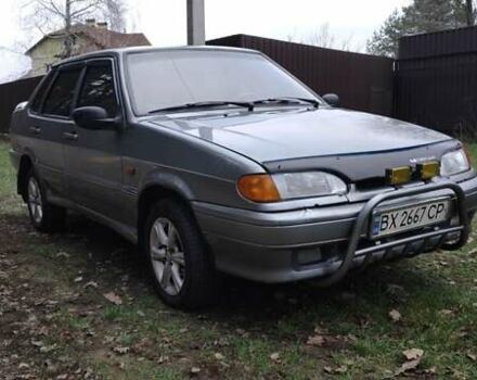 Серый ВАЗ 2115 Самара, объемом двигателя 1.6 л и пробегом 179 тыс. км за 2000 $, фото 1 на Automoto.ua