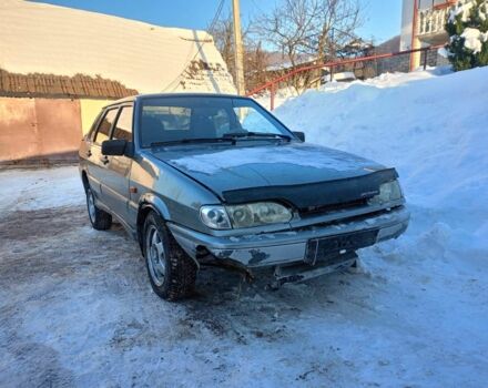Серый ВАЗ 2115 Самара, объемом двигателя 1.6 л и пробегом 200 тыс. км за 800 $, фото 1 на Automoto.ua
