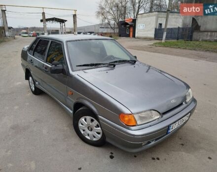 Серый ВАЗ 2115 Самара, объемом двигателя 1.6 л и пробегом 255 тыс. км за 2100 $, фото 1 на Automoto.ua