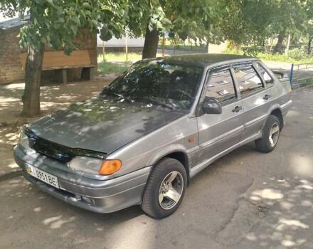 Серый ВАЗ 2115 Самара, объемом двигателя 1.6 л и пробегом 202 тыс. км за 2500 $, фото 1 на Automoto.ua