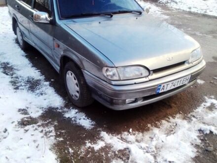 Серый ВАЗ 2115 Самара, объемом двигателя 1.6 л и пробегом 145 тыс. км за 2100 $, фото 1 на Automoto.ua