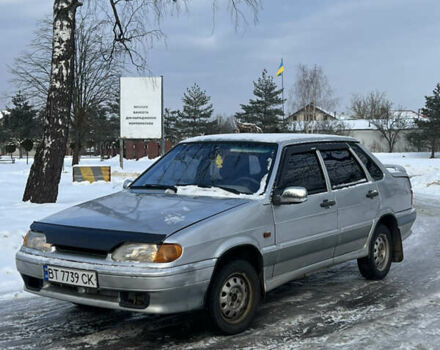 Сірий ВАЗ 2115 Самара, об'ємом двигуна 1.6 л та пробігом 220 тис. км за 1250 $, фото 1 на Automoto.ua