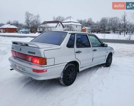 Серый ВАЗ 2115 Самара, объемом двигателя 1.6 л и пробегом 160 тыс. км за 1850 $, фото 1 на Automoto.ua