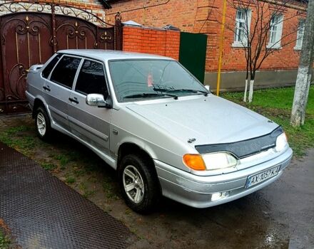 Серый ВАЗ 2115 Самара, объемом двигателя 1.6 л и пробегом 320 тыс. км за 1350 $, фото 1 на Automoto.ua