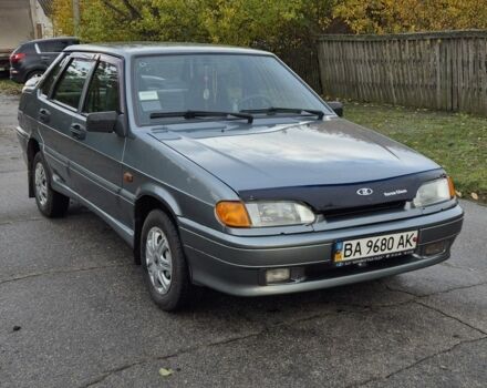 Серый ВАЗ 2115 Самара, объемом двигателя 1.6 л и пробегом 142 тыс. км за 3000 $, фото 1 на Automoto.ua