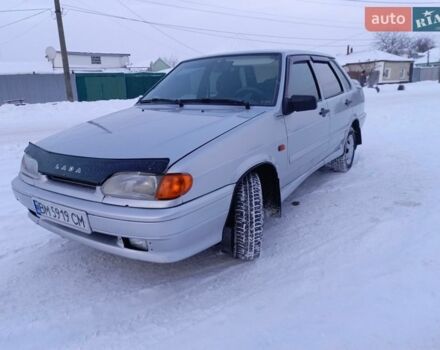 Серый ВАЗ 2115 Самара, объемом двигателя 1.6 л и пробегом 163 тыс. км за 2650 $, фото 1 на Automoto.ua