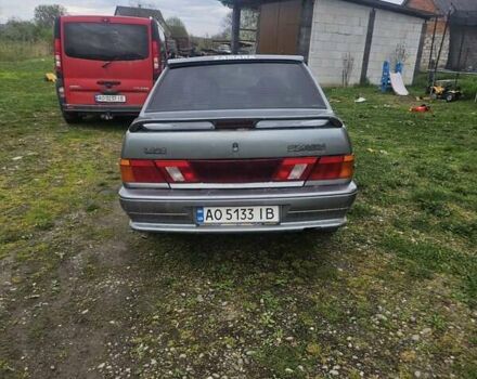 Серый ВАЗ 2115 Самара, объемом двигателя 1.6 л и пробегом 140 тыс. км за 1500 $, фото 1 на Automoto.ua