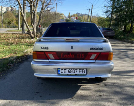 Серый ВАЗ 2115 Самара, объемом двигателя 1.6 л и пробегом 167 тыс. км за 1300 $, фото 1 на Automoto.ua