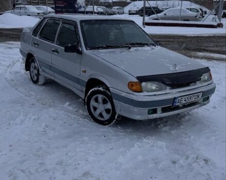Серый ВАЗ 2115 Самара, объемом двигателя 1.5 л и пробегом 190 тыс. км за 1800 $, фото 1 на Automoto.ua