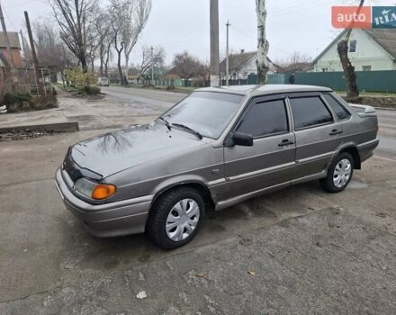 Серый ВАЗ 2115 Самара, объемом двигателя 1.6 л и пробегом 200 тыс. км за 1950 $, фото 1 на Automoto.ua