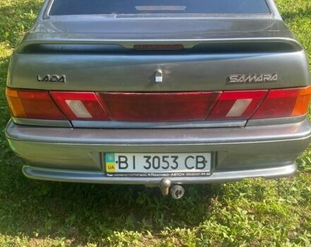 Сірий ВАЗ 2115 Самара, об'ємом двигуна 1.6 л та пробігом 200 тис. км за 1400 $, фото 1 на Automoto.ua