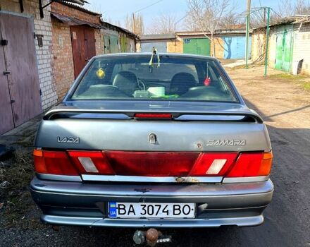 Сірий ВАЗ 2115 Самара, об'ємом двигуна 1.6 л та пробігом 173 тис. км за 2000 $, фото 1 на Automoto.ua