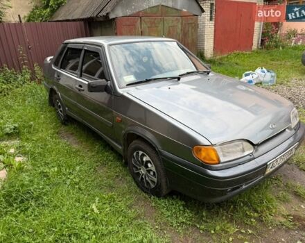 Серый ВАЗ 2115 Самара, объемом двигателя 1.6 л и пробегом 168 тыс. км за 2155 $, фото 1 на Automoto.ua