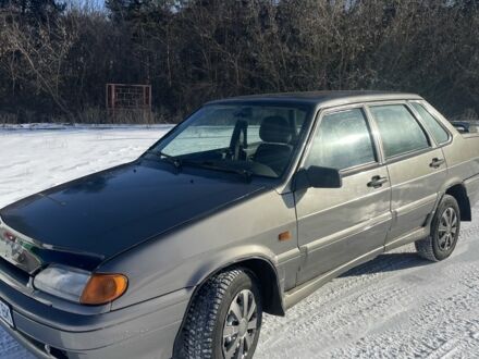 Серый ВАЗ 2115 Самара, объемом двигателя 1.6 л и пробегом 154 тыс. км за 2000 $, фото 1 на Automoto.ua