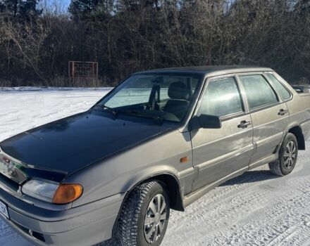 Серый ВАЗ 2115 Самара, объемом двигателя 1.6 л и пробегом 154 тыс. км за 2000 $, фото 1 на Automoto.ua