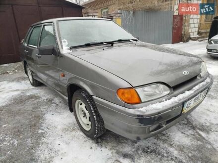 Серый ВАЗ 2115 Самара, объемом двигателя 1.6 л и пробегом 200 тыс. км за 1800 $, фото 1 на Automoto.ua