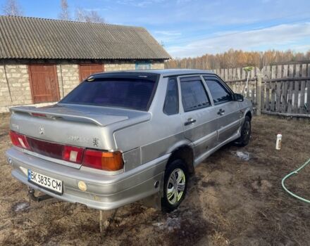 Сірий ВАЗ 2115 Самара, об'ємом двигуна 1.6 л та пробігом 225 тис. км за 1074 $, фото 1 на Automoto.ua