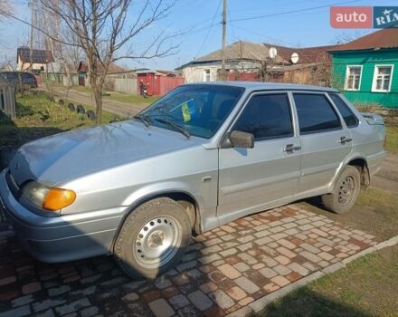Серый ВАЗ 2115 Самара, объемом двигателя 1.6 л и пробегом 354 тыс. км за 2500 $, фото 1 на Automoto.ua