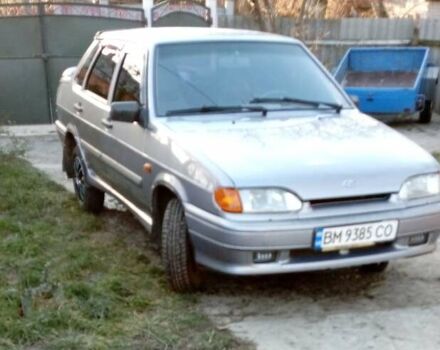 Серый ВАЗ 2115 Самара, объемом двигателя 1.6 л и пробегом 113 тыс. км за 2450 $, фото 1 на Automoto.ua