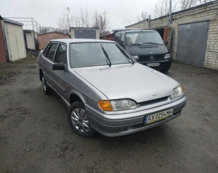 Серый ВАЗ 2115 Самара, объемом двигателя 1.6 л и пробегом 200 тыс. км за 900 $, фото 1 на Automoto.ua