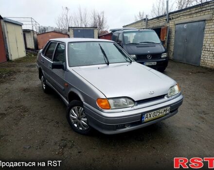 Серый ВАЗ 2115 Самара, объемом двигателя 1.6 л и пробегом 200 тыс. км за 900 $, фото 1 на Automoto.ua