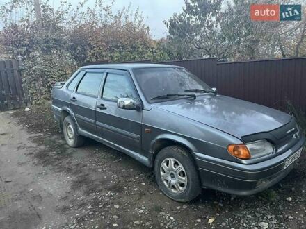 Серый ВАЗ 2115 Самара, объемом двигателя 1.6 л и пробегом 160 тыс. км за 1600 $, фото 1 на Automoto.ua