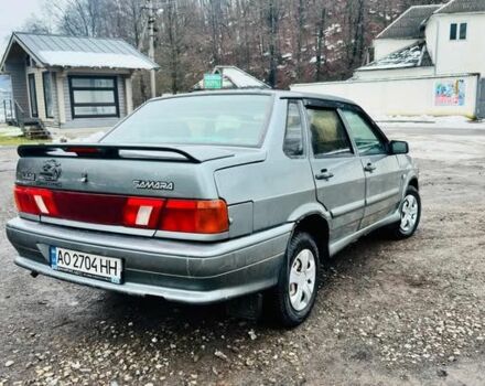 Серый ВАЗ 2115 Самара, объемом двигателя 1.6 л и пробегом 155 тыс. км за 1550 $, фото 1 на Automoto.ua