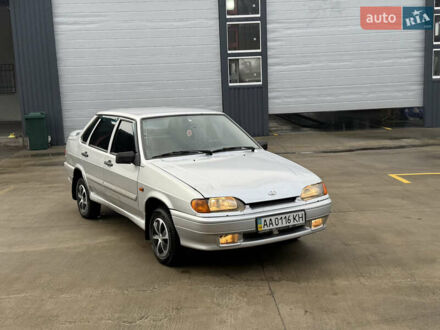 Серый ВАЗ 2115 Самара, объемом двигателя 1.6 л и пробегом 110 тыс. км за 1750 $, фото 1 на Automoto.ua