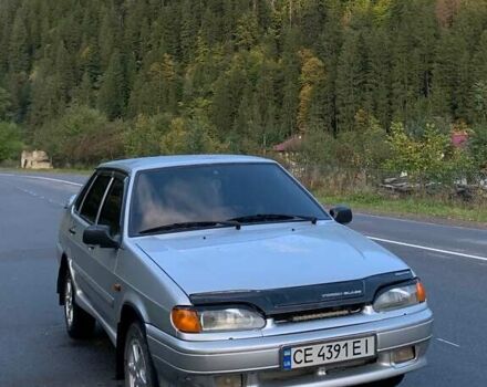 Серый ВАЗ 2115 Самара, объемом двигателя 1.6 л и пробегом 145 тыс. км за 1300 $, фото 1 на Automoto.ua