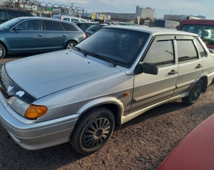 Серый ВАЗ 2115 Самара, объемом двигателя 1.6 л и пробегом 210 тыс. км за 2000 $, фото 1 на Automoto.ua