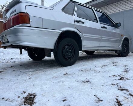 Серый ВАЗ 2115 Самара, объемом двигателя 1.6 л и пробегом 230 тыс. км за 1600 $, фото 1 на Automoto.ua