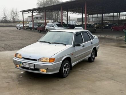 Серый ВАЗ 2115 Самара, объемом двигателя 1.6 л и пробегом 198 тыс. км за 1750 $, фото 1 на Automoto.ua