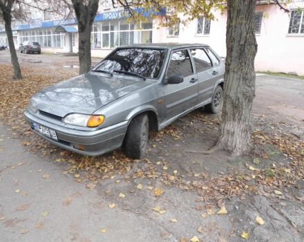 Серый ВАЗ 2115 Самара, объемом двигателя 1.6 л и пробегом 205 тыс. км за 2200 $, фото 1 на Automoto.ua