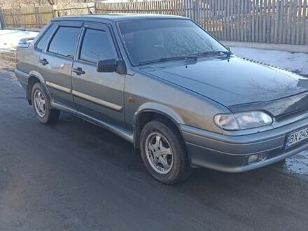 Серый ВАЗ 2115 Самара, объемом двигателя 1.6 л и пробегом 107 тыс. км за 2650 $, фото 1 на Automoto.ua