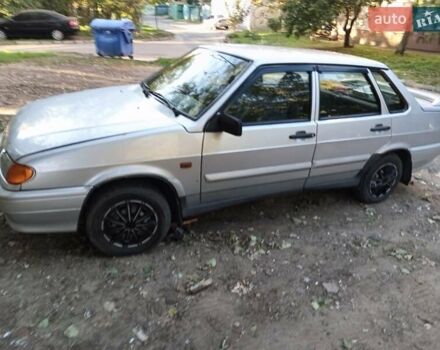 Серый ВАЗ 2115 Самара, объемом двигателя 1.6 л и пробегом 188 тыс. км за 2000 $, фото 1 на Automoto.ua