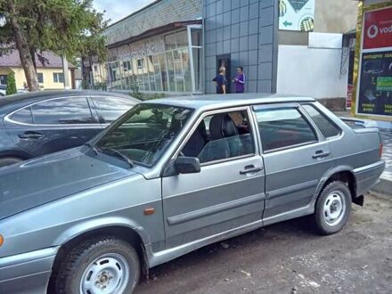 Серый ВАЗ 2115 Самара, объемом двигателя 1.6 л и пробегом 100 тыс. км за 2200 $, фото 1 на Automoto.ua