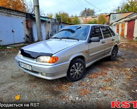 Серый ВАЗ 2115 Самара, объемом двигателя 1.6 л и пробегом 150 тыс. км за 2850 $, фото 1 на Automoto.ua