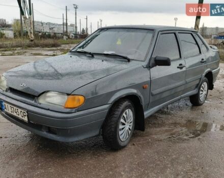 Серый ВАЗ 2115 Самара, объемом двигателя 1.6 л и пробегом 181 тыс. км за 2300 $, фото 1 на Automoto.ua