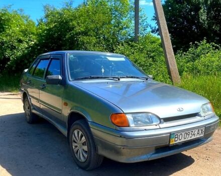 Серый ВАЗ 2115 Самара, объемом двигателя 1.6 л и пробегом 150 тыс. км за 2300 $, фото 1 на Automoto.ua