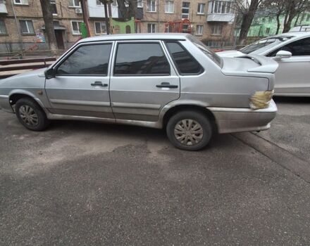 Серый ВАЗ 2115 Самара, объемом двигателя 1.6 л и пробегом 157 тыс. км за 1600 $, фото 1 на Automoto.ua