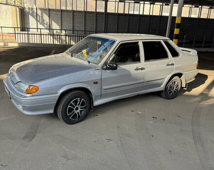 Серый ВАЗ 2115 Самара, объемом двигателя 1.6 л и пробегом 160 тыс. км за 2800 $, фото 1 на Automoto.ua