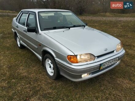 Серый ВАЗ 2115 Самара, объемом двигателя 1.6 л и пробегом 150 тыс. км за 2250 $, фото 1 на Automoto.ua