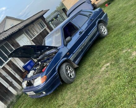 Синий ВАЗ 2115 Самара, объемом двигателя 1.5 л и пробегом 1000 тыс. км за 1000 $, фото 1 на Automoto.ua