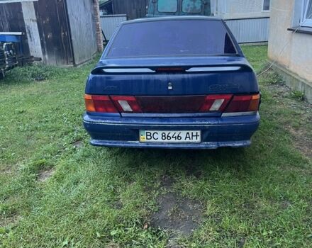Синий ВАЗ 2115 Самара, объемом двигателя 1.5 л и пробегом 1000 тыс. км за 1000 $, фото 4 на Automoto.ua