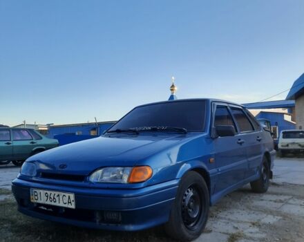 Синий ВАЗ 2115 Самара, объемом двигателя 1.5 л и пробегом 150 тыс. км за 1700 $, фото 2 на Automoto.ua